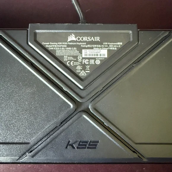 Corsair K95 RGB Platinum Gaming Keyboard